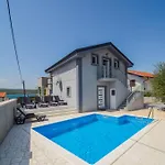 Josip With Seaview And Heated Pool - By Ta Leut Agency Villa *