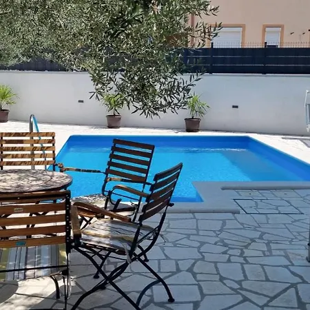 Josip With Seaview And Heated Pool - By Ta Leut Agency Vila *