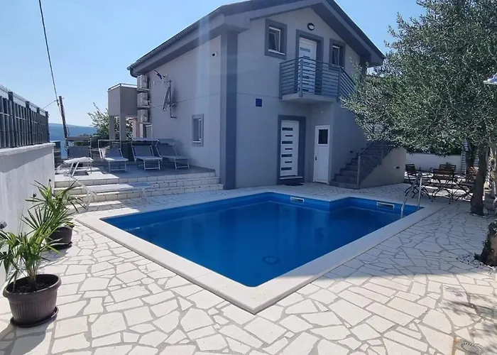 Vila Josip With Seaview And Heated Pool - By Ta Leut Agency Krusevo (Zadar)
