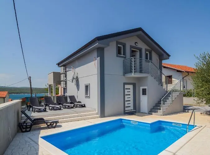 Josip With Seaview And Heated Pool - By Ta Leut Agency 빌라 *