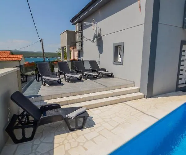 Josip With Seaview And Heated Pool - By Ta Leut Agency * Kruševo