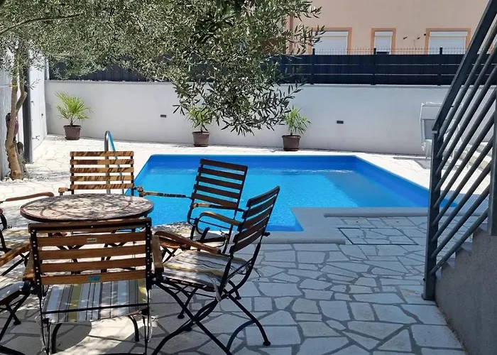 Josip With Seaview And Heated Pool - By Ta Leut Agency 빌라 *