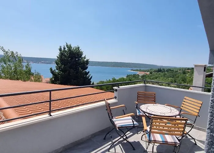 빌라 Josip With Seaview And Heated Pool - By Ta Leut Agency *